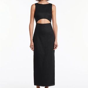 SIR. The Label Cinta Cut Out Midi Dress